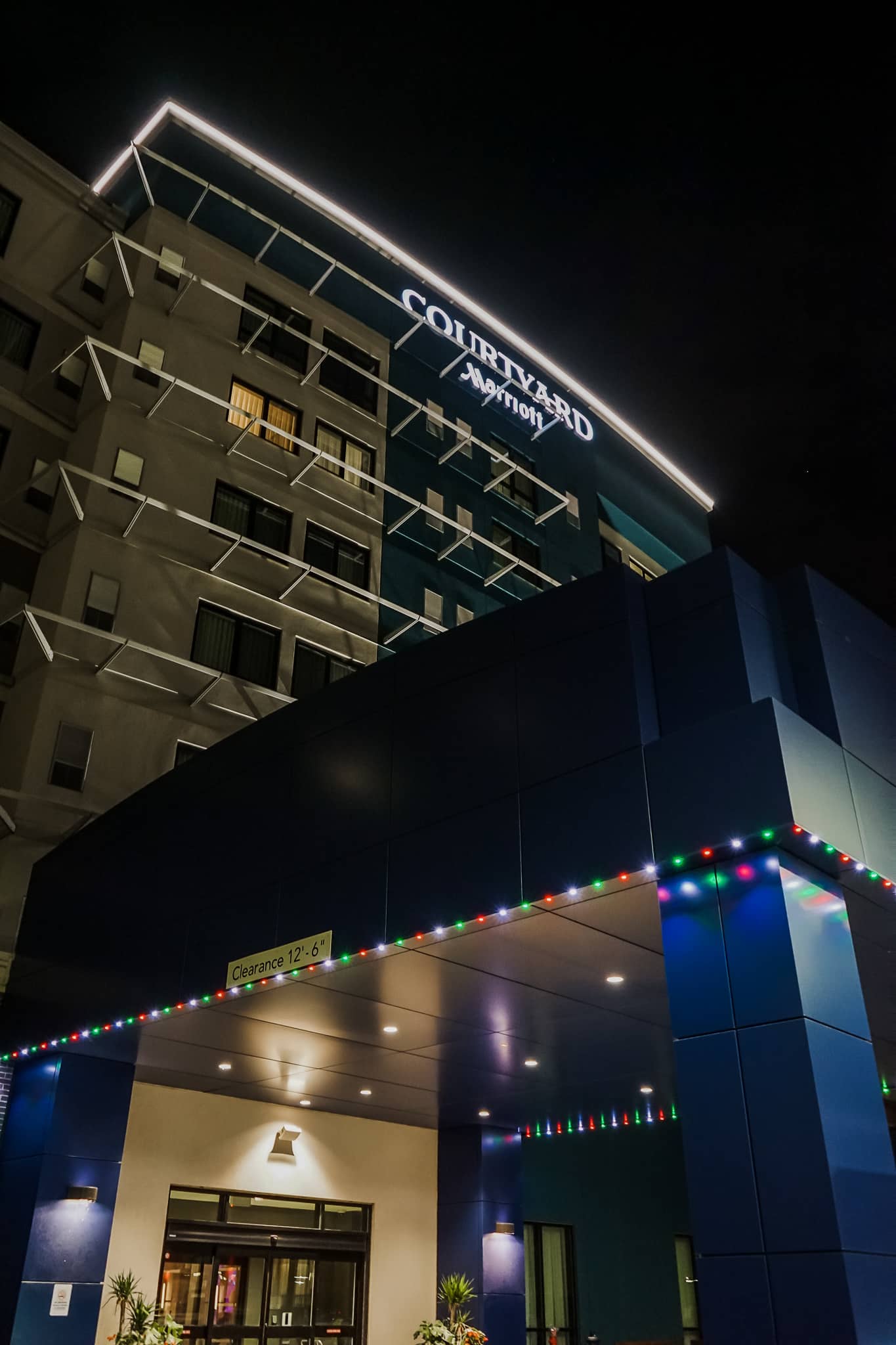 Seton Marriott with Gemstone lights